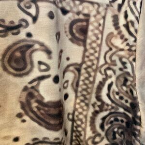 Men’s paisley print shirt